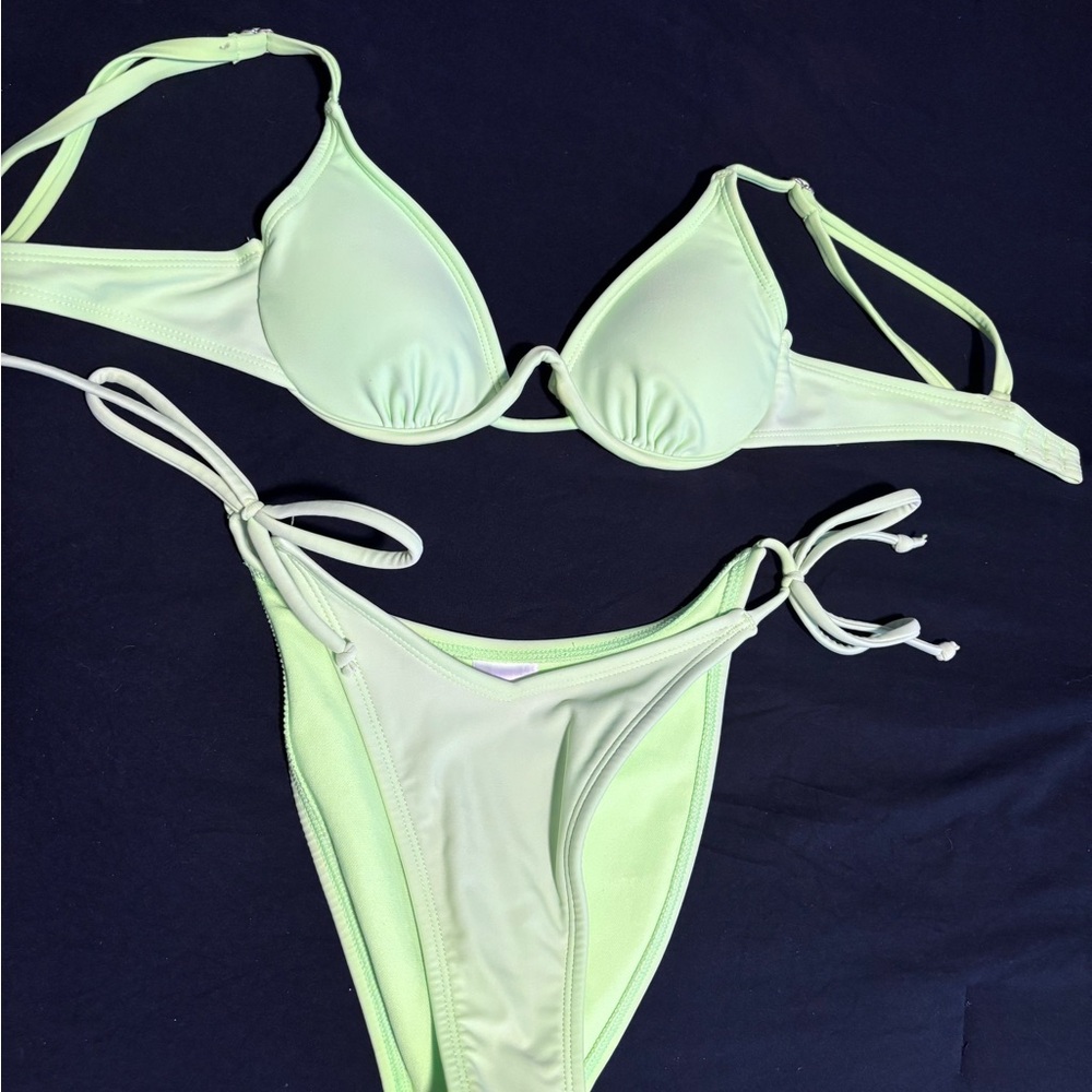 Target Bright Green Bikini Set